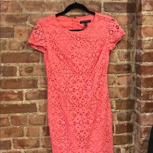Banana republic hot pink dress